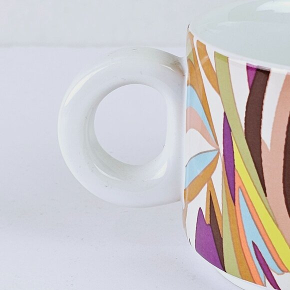 Missoni for Target 20th Anniversary Floral Stoneware Stacking Coffee Cup, RARE! - Picture 5 of 9